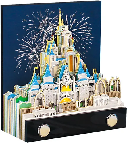 Miniatura 13 de Bloc de notas 3D, 217 hojas de papel creativo tallado panda arte 3D Notas adhesivas DIY Notes, decoración de escritorio, regalo