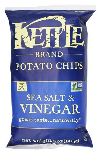 Miniatura 28 de Kettle Brand Papas Fritas, Backyard Barbeque Kettle Chips, Bolsa de Aperitivos, 1.5 Oz