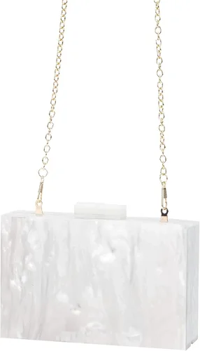 Miniatura 5 de LETODE Bolsos de mano de acrílico, bolso de plexiglás para mujer
