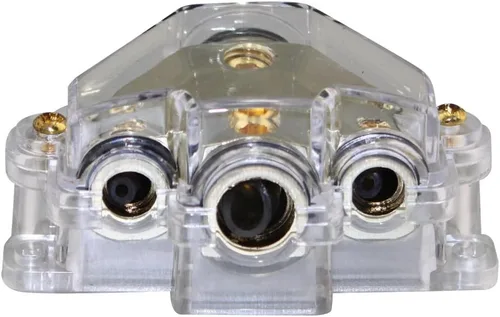 Miniatura 2 de Bloque de distribución de energía 2GA en amplificador de salida 2X8GA/1X4GA Instalar PD01