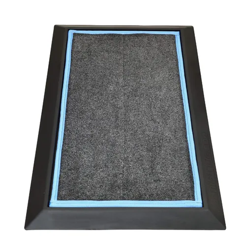 Miniatura 8 de Desinfectante para zapatos - Alfombrilla para zancadas de 1 pulgada de profundidad (inserto amarillo)
