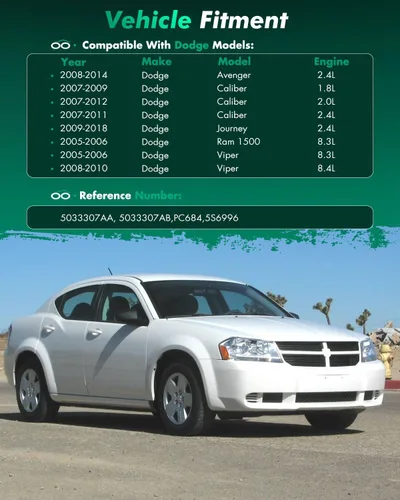 Miniatura 3 de SCITOO Sensor de posición del cigüeñal para Dodge Caliber Avenger Journey Viper, para Jeep Compass Patriot 2007-2014, para Chrysler 200 2011 2012