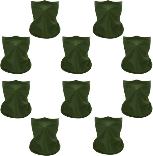 Miniatura 18 de Mascarillas de Polaina para el Cuello, Bufanda en Tubo, Bandanas Sin Costuras, Pañuelos para el Rostro, Cubierta Multiusos para la Cabeza