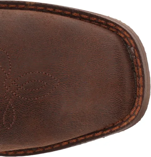 Miniatura 5 de ROPER Botas unisex de American Patriot Western para niños, Marrón
