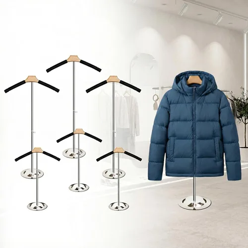 Soporte para exhibición de camisas con altura ajustable, torso de maniquí de 20 a 36 pulgadas, con acolchado de espuma, forma de vestido para