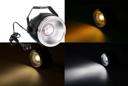 LED 40W doble blanco/blanco frío y blanco cálido par LED etapa luz para escenario/boda/fiesta/teatro/estudio