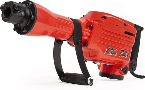 Miniatura 2 de XtremepowerUS - Martillo neumático de demolición pesado 2200 vatios, rompedor de hormigón, con estuche, guantes