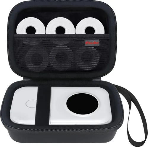 Elonbo Estuche de transporte para máquina etiquetadora Phomemo D30/para impresora de etiquetas portátil Bluetooth Phomemo D35, bolsa de viaje, mini