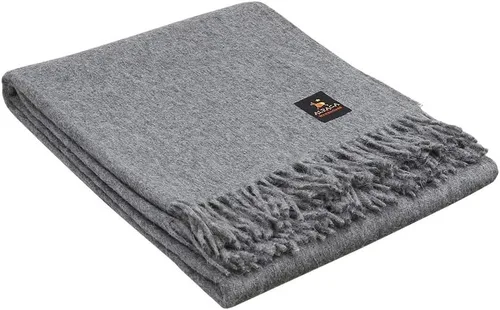 Miniatura 12 de Superfine - Manta de lana de alpaca – Manta ligera de lana merino de alpaca para uso en interiores o exteriores Manta de lana de alpaca peruana
