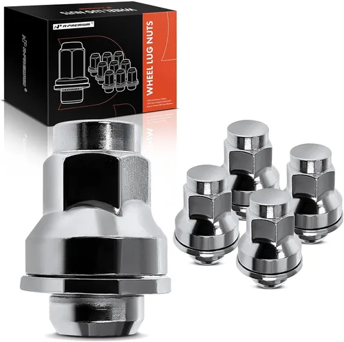 A-Premium Tuercas de rueda compatibles con Jaguar XF 2009-2014 XJ XE Tipo F XK XKR XFR XFR-S XKR-S XJR Juego de 5 piezas delanteras o traseras