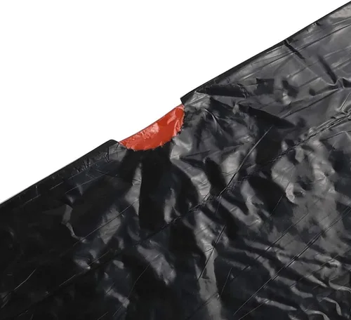 Miniatura 3 de Teyyvn Bolsas de basura negras con cordón de 3 galones, 220