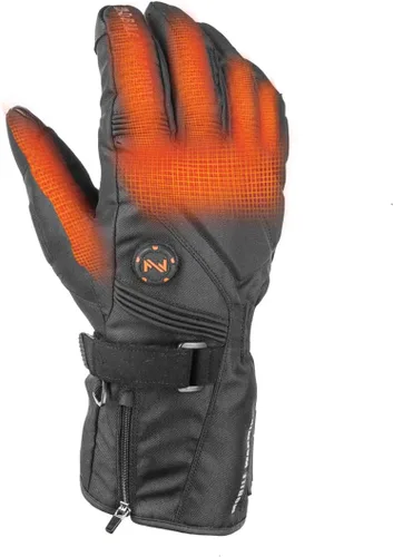 Mobile Warming Fieldsheer Storm - Guante eléctrico de poliéster Oxford de 300 denier, con calefacción por encima de la zona de calor superior,