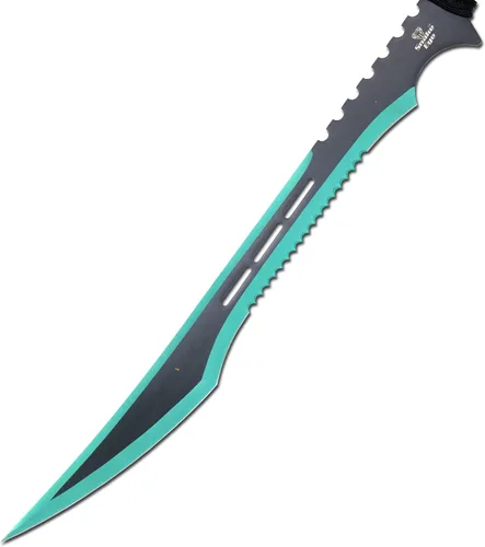 Miniatura 4 de Snake Eye Tactical - Espada de fantasía con funda de nailón, machete para exteriores y camping Verde