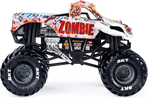 Miniatura 3 de Monster Jam, Camión monstruo zombi oficial, vehículo fundido a presión de coleccionista, escala 1:24, juguetes para niños y niñas a partir de 3 años