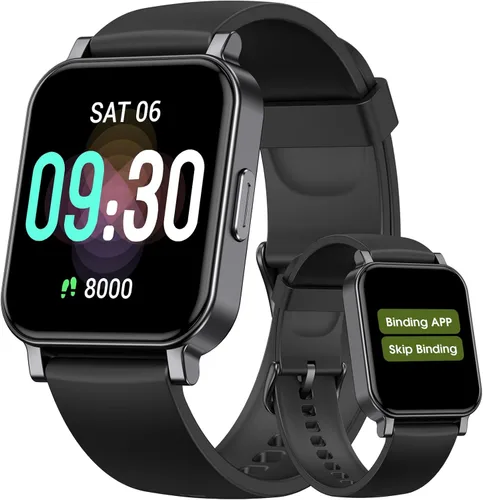 Miniatura 10 de Reloj podómetro, apto para personas mayores, no requiere aplicación/teléfono, reloj de seguimiento de fitness impermeable con contador de pasos