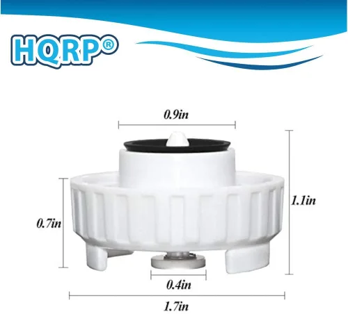 Miniatura 3 de HQRP Tapa de válvula de botella compatible con humidificadores MoistAir EA1407, HD1407, HD1409, EA14070, HD14070, ESK509229-1 509229-1 822419-2