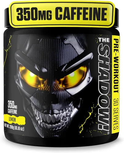 Miniatura 10 de JNX SPORTS The Shadow! Preentrenamiento de alta estimulación 350mg de cafeína Sandía 30 porciones Energía eléctrica, enfoque mental y fuerza