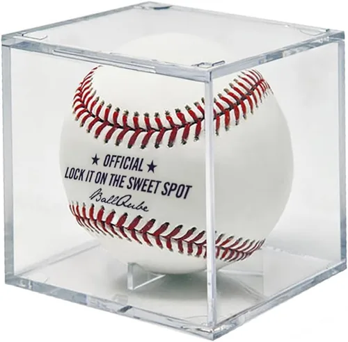 Miniatura 9 de The Original Ballqube - Caja Expositora de bolas de béisbol (protección UV), S