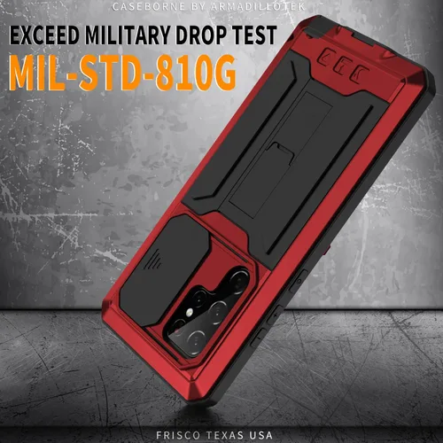 Miniatura 6 de Carcasa de silicona para Samsung Galaxy S22 Ultra 5G de 6.8 pulgadas, protección de cámaras de alta resistencia, con protector de pantalla integrado