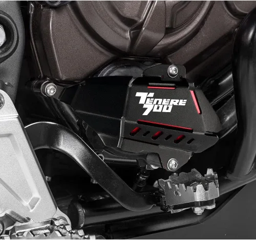 Miniatura 2 de Modeer Para Tenere 700 XTZ 700 T7 2019-2023 2024 2025 Cubierta de protección de bomba de agua Tenere700 XTZ700 T700 CNC Accesorios (rojo)