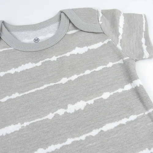 Miniatura 2 de HonestBaby Short Sleeve Bodysuits Multipack Organic Cotton for Infant Baby Boys