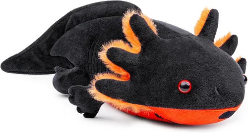 Miniatura 14 de Peluche de Axolotl - Animal de Peluche Axolotl Amarillo, Realista de 20" Lindos Anfibios Ambystoma Espeluznantes Juguetes de Peluche, Colección