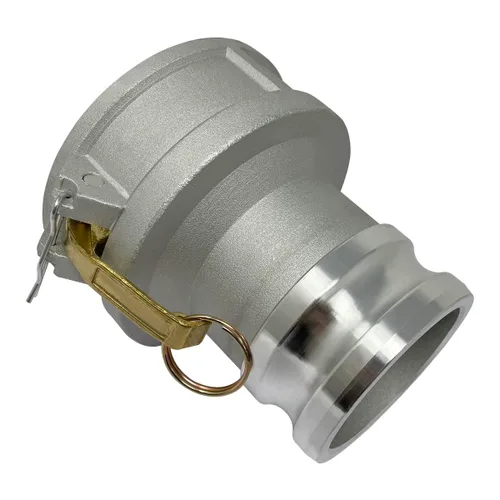 Miniatura 4 de Gloxco Tipo de aluminio DA leva y ranura de manguera de montaje, reductor, 4 "Camlock hembra x 3 "Camlock macho (CAM-4030-DA-AL)