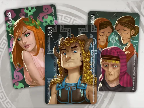 Miniatura 5 de Horrible Guild Similo Myths: A Fast-Playing Family Card Game - Adivina el personaje mítico secreto, 1 jugador es el dador de pistas y otros deben