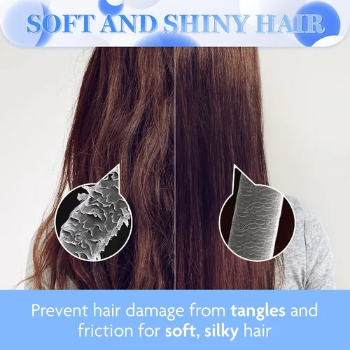 Miniatura 3 de HAIR PLUS Champú de proteína de terciopelo para hombres y mujeres, fórmula nutritiva para cabello seco y dañado y cuero cabelludo sensible