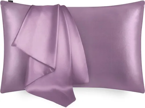 Miniatura 9 de LILYSILK Funda de almohada 100% de seda, 1 pieza de 0.984 in, funda de almohada pura para cabello y piel, sobre terse de doble cara, seda Charmeuse