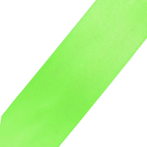 Miniatura 2 de Mandala Crafts Cinta de satén verde manzana para manualidades, cintas de tela de 1.5 pulgadas de ancho de 50 yardas para envolver regalos, ramos
