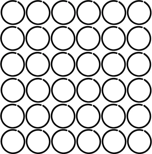 Miniatura 9 de 100 piezas antialérgicas de plástico unisex de 0.71 oz (20 g), retenedores de agujero de aro y anillos de nariz transparentes para orejas sensibles