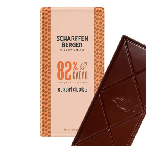 Miniatura 4 de Barra de Chocolate Scharffen Berger - Chocolate Negro - 62 Por Ciento Cacao - Semi-Amargo - Fino Artesanal - Barras de 3 onzas - Paquete de 12
