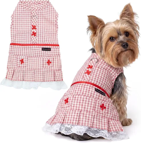 Miniatura 69 de Parisian Pet Chambray - Vestido para perro - Ligero sin mangas para perro, niña, talla XS Chambray en general