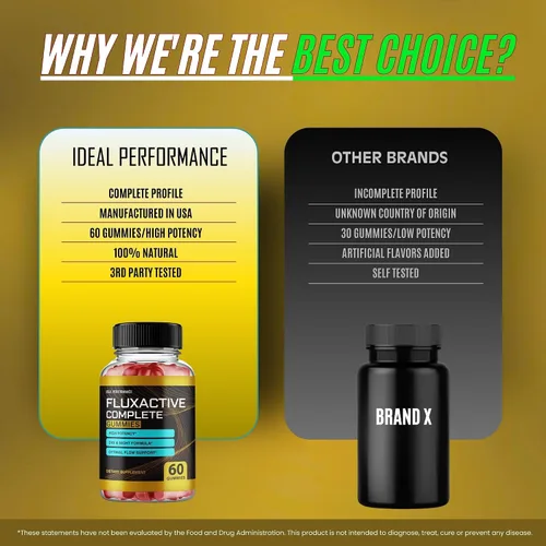 Miniatura 9 de Fluxactive Complete Gummies Flux Active Complete Max Strength Nuevos ingredientes (2 unidades)