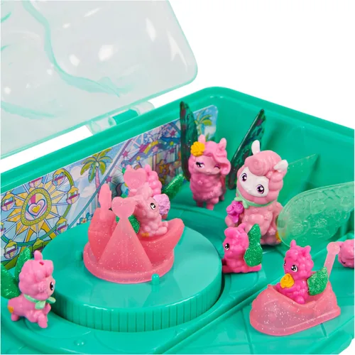 Miniatura 8 de Hatchimals CollEGGtibles, caja familiar de llama arcoíris con juego sorpresa, 10 personajes, 2 accesorios, juguetes para niños a partir de 5 años