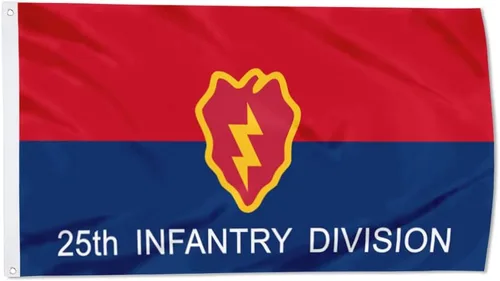 Miniatura 7 de Fyon Bandera militar de la 34ª división de infantería del ejército de 3 x 5 pies con 2 ojales de latón