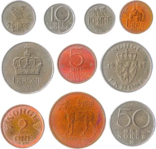 Miniatura 17 de Malta 10 Monedas Mixtas Moneda Maltesa Mils Céntimos Desde 1972