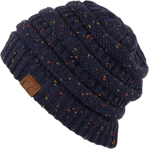 Miniatura 63 de C.C Trendy Warm Chunky Soft Stretch Cable Knit Beanie
