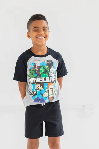 Miniatura 2 de Minecraft Conjunto de pantalones cortos de rizo francés para niños