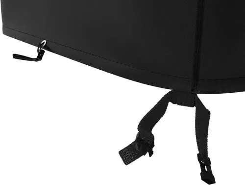 Miniatura 5 de Atyard Cubierta cuadrada para fogata de gas, 36 pulgadas de largo x 36 pulgadas de ancho x 24 pulgadas de alto, impermeable, resistente al viento