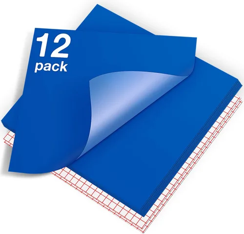 Miniatura 29 de Vinilo para Cricut – Juego de hojas de vinilo adhesivas permanentes – Hojas de vinilo de 12 x 12 pulgadas / 30.48 x 30.48 cm. y hojas de cinta