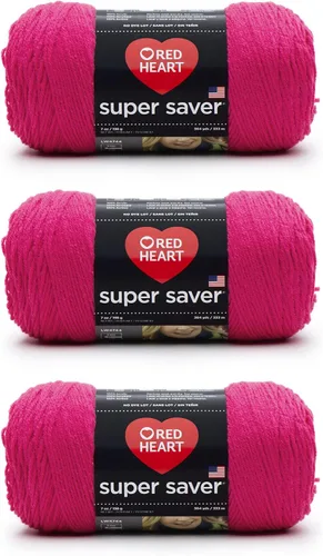 Miniatura 51 de Red Heart Hilo Super Saver, paquete de 3, estampado artístico, 3 unidades Estampado De Artista