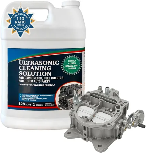 Miniatura 8 de NORTHWEST ENTERPRISES Solución limpiadora ultrasónica para carburadores y piezas del motor. Compuesto de lavado concentrado para uso en máquinas