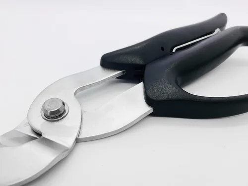 Miniatura 6 de ALLEX Tijeras de cartón resistentes de 8.8 pulgadas con resorte para manualidades, hoja angulada, hoja de acero inoxidable japonés, fabricadas