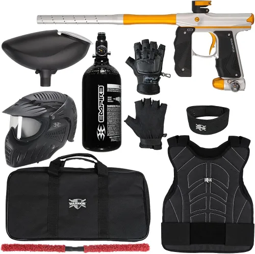 Miniatura 5 de Action Village Empire Mini GS TP Level 2 Kit de pistola de paintball protector