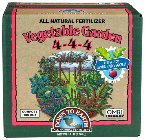 Miniatura 9 de Abonos Naturales Down To Earth Orgánicos para Jardín de Vegetales - Alimento para Plantas de Vegetales, Hierbas, Hortalizas y Camas Elevadas 4-4-4