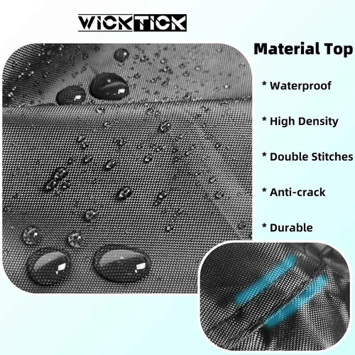 Miniatura 6 de WICKTICK Funda impermeable para muebles de patio al aire libre y mesa auxiliar de jacuzzi Keter Pacific Cool Bar con enfriador de cerveza y vino
