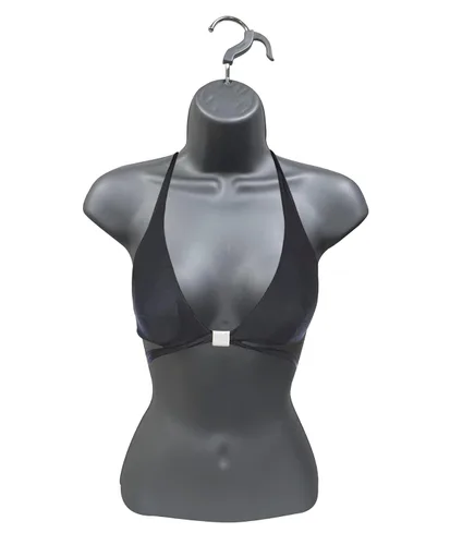Miniatura 8 de Maniquí femenino con espalda hueca y cuerpo apilable con ganchos para colgar para exhibición de camisetas, encimera, ferias de manualidades, fotos