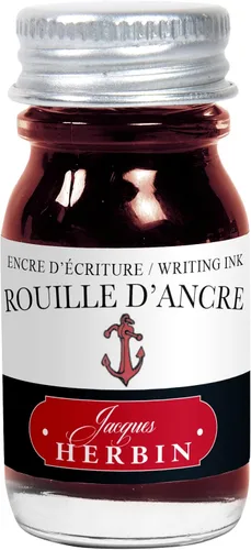 Miniatura 10 de Tinta para pluma estilográfica Herbin - 1 lata de 6 cartuchos - Larmes de Cassis